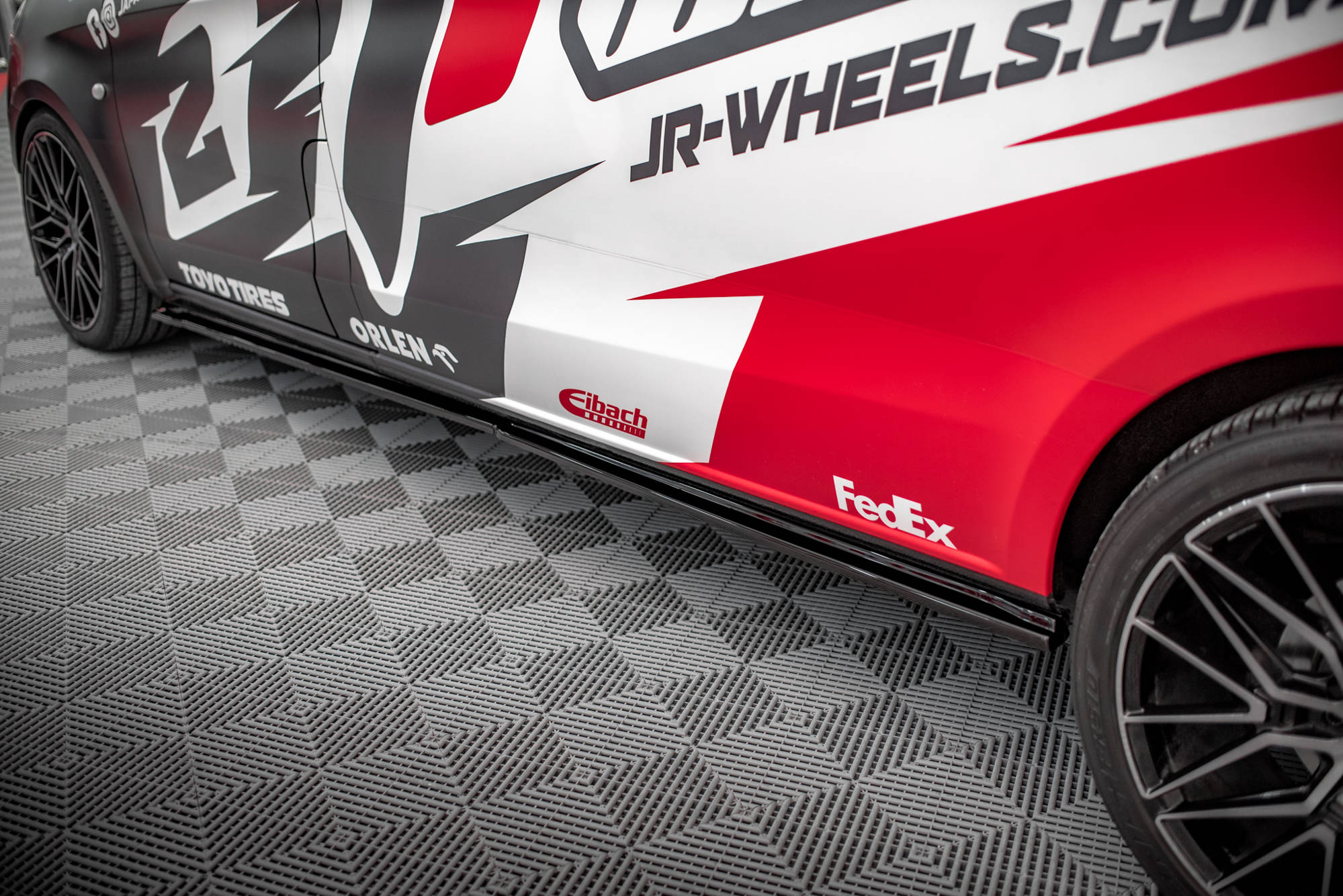Side Skirts Diffusers Mercedes VITO Extra Long W447 Facelift - 3