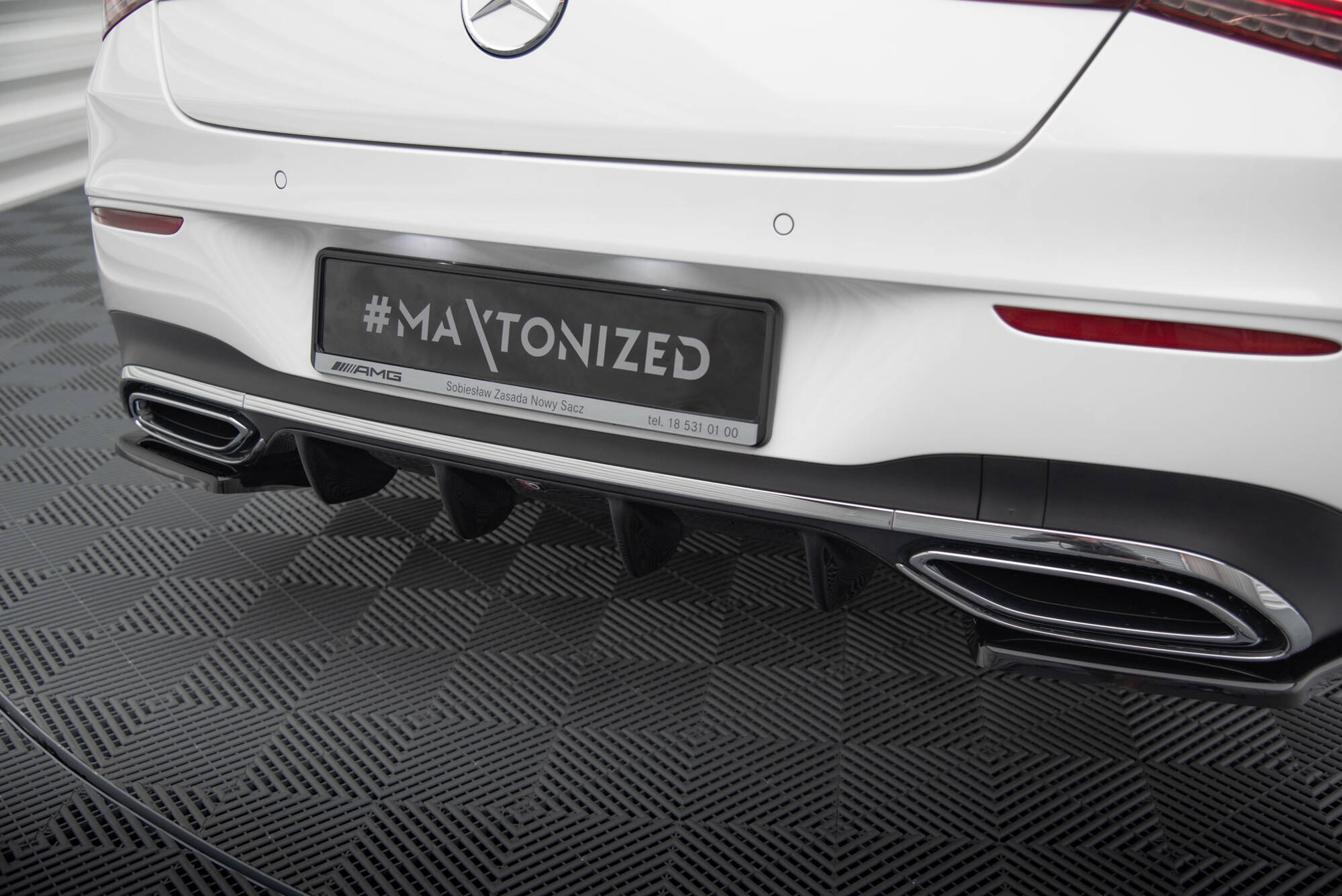 Rear Valance Mercedes-Benz CLA AMG-Line X118 - 3