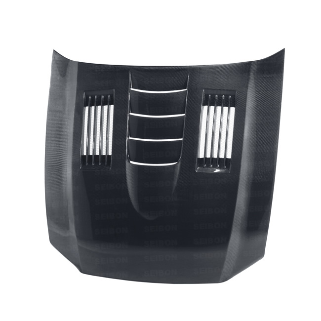 FORD MUSTANG (GT500) 10-13 SEIBON SS CARBON HOOD