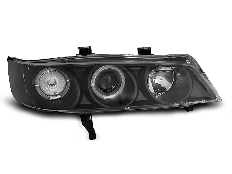 HEADLIGHTS HONDA ACCORD 94-97 ANGEL EYES BLACK (USA)