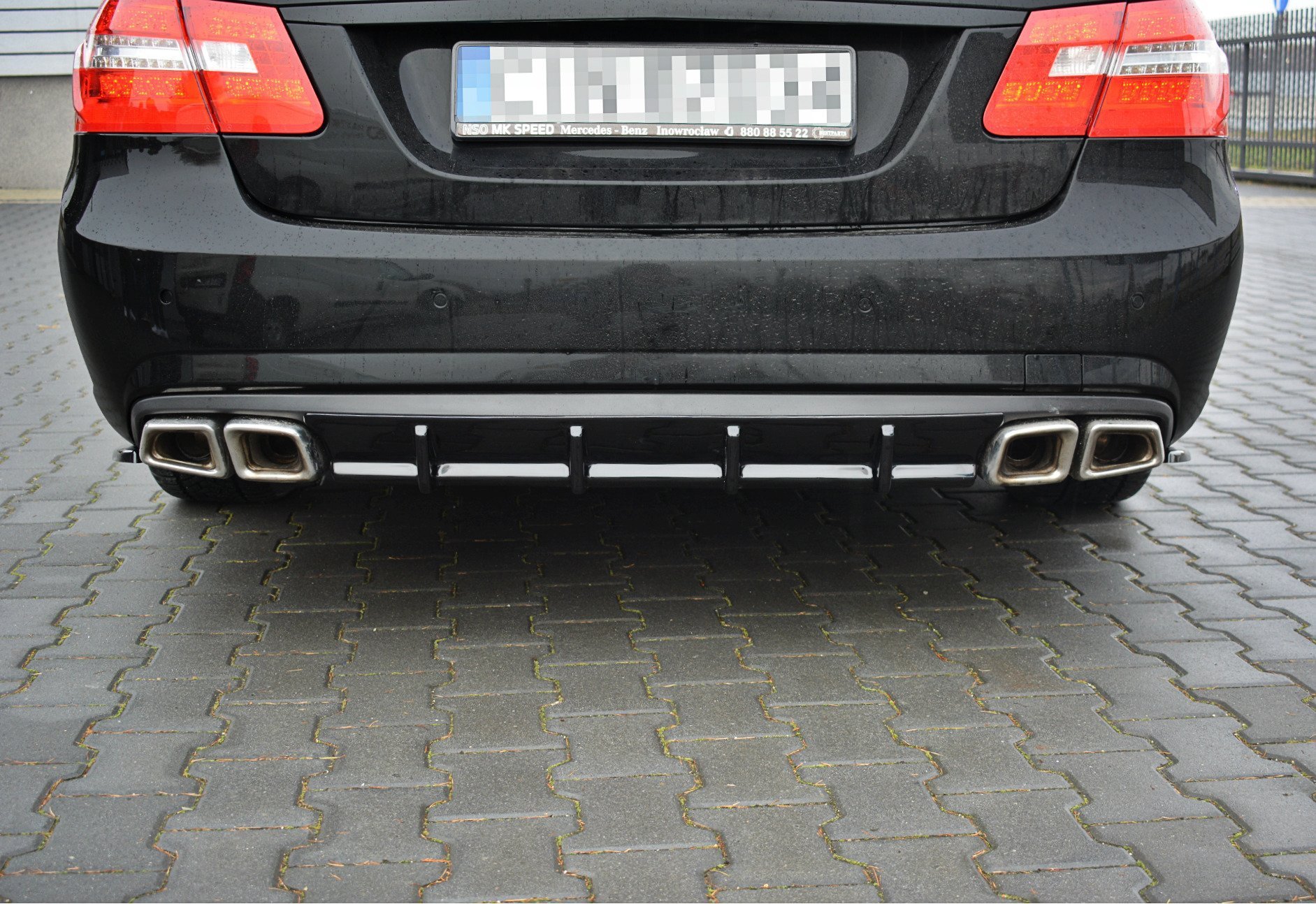 Rear Diffuser Mercedes E-Class 212 63 AMG - 3
