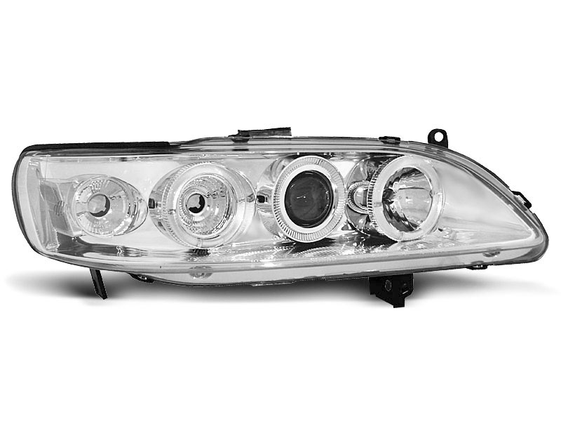 HEADLIGHTS HONDA ACCORD 98-02 ANGEL EYES CHROME (USA)