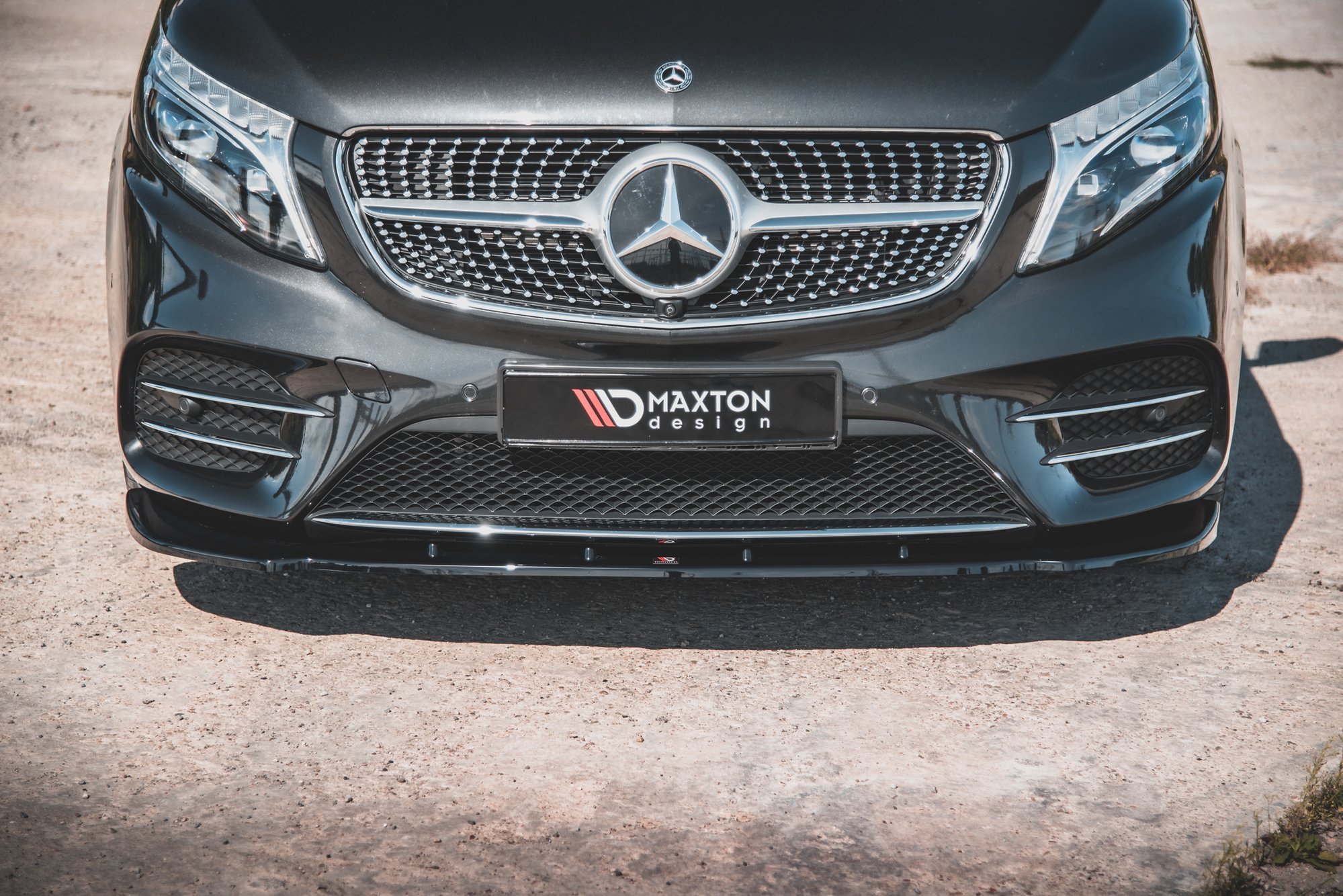Front Splitter V.2 Mercedes-Benz V-Class AMG-Line W447 - 3