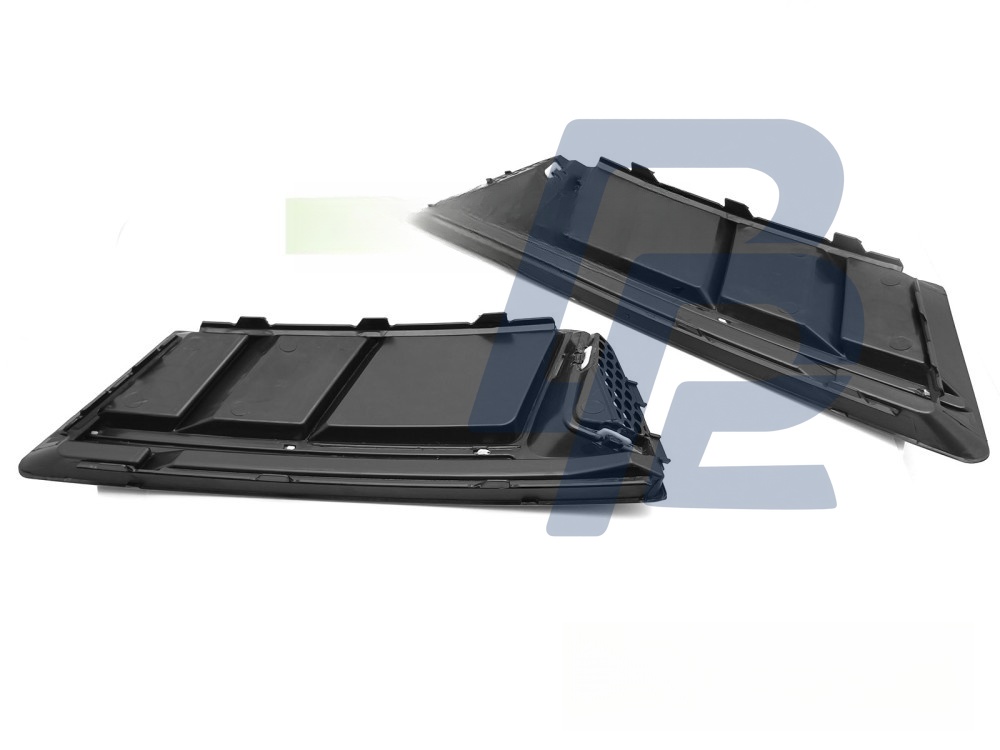 Fog Light Cover Gloss Black for Audi A4 B9 2015–2019 - 3