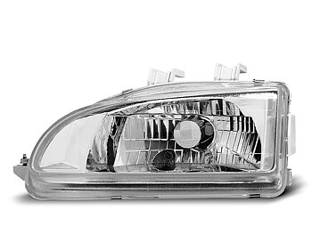 STRÅLKASTARE HONDA CIVIC 09.91-08.95 2D/3D KROMADE