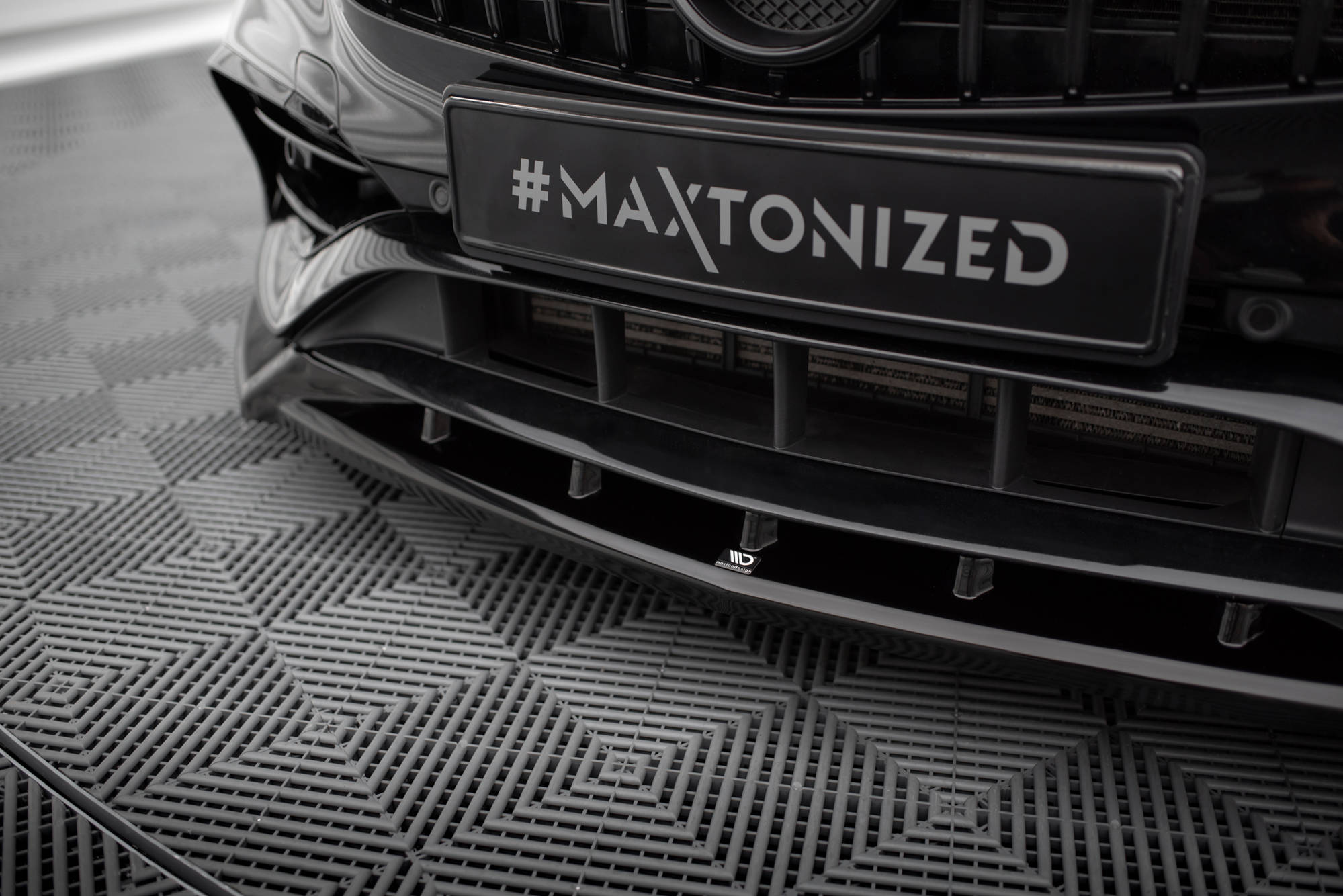 Front Splitter V.2 Mercedes-Benz A AMG-Line W176 Facelift - 3