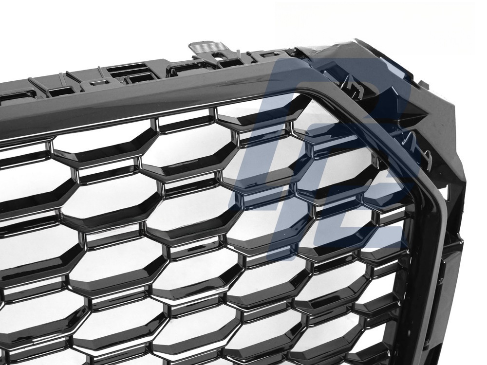 Grille Sport Gloss Black PDC for Audi A4 B9 2015–2019 - 3