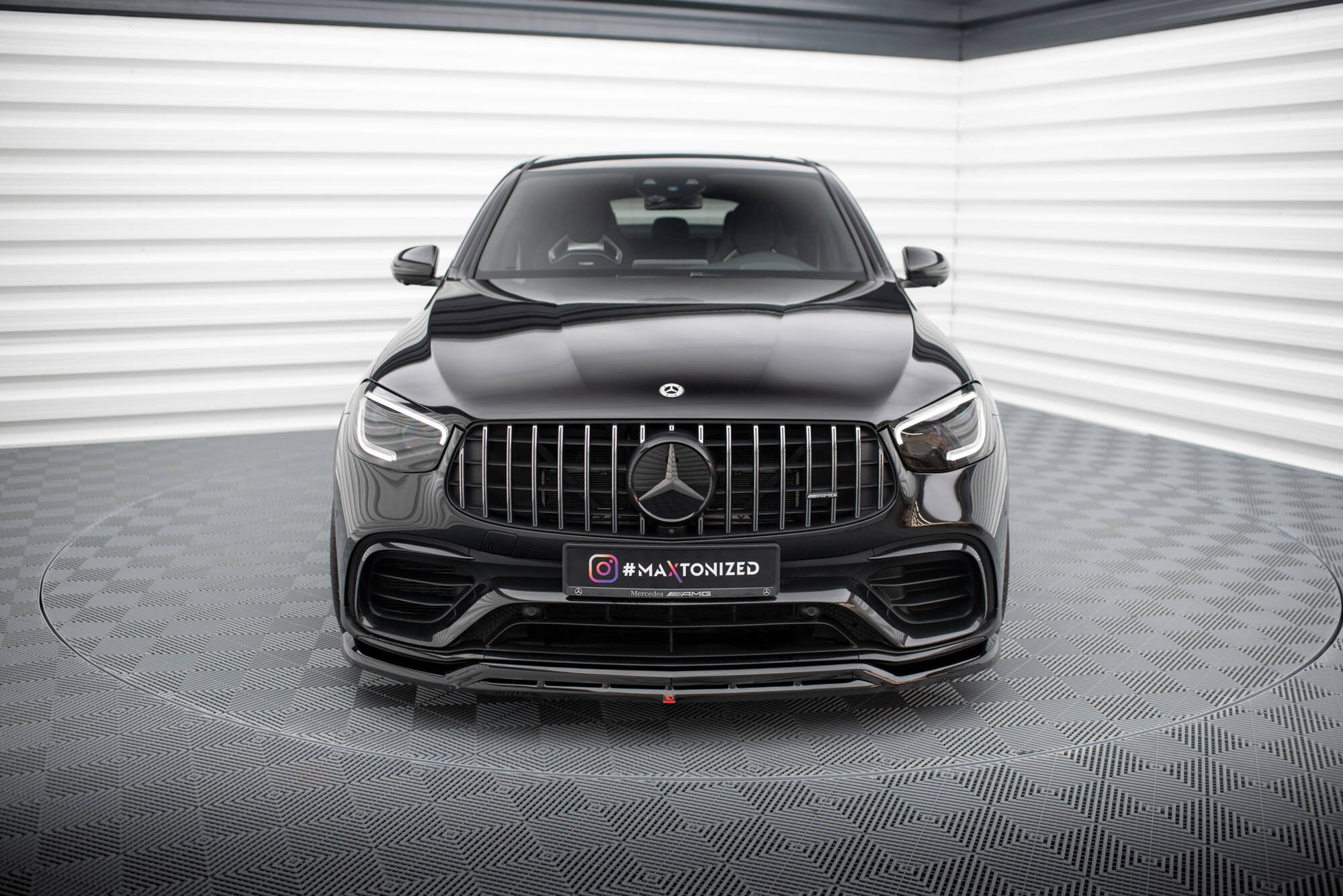 Front Splitter Mercedes-AMG GLC 63 SUV / Coupe X253 / C253 - 4