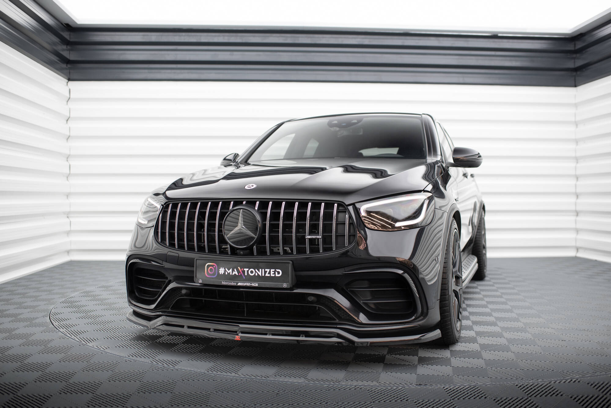 Front Splitter Mercedes-AMG GLC 63 SUV / Coupe X253 / C253 - 2