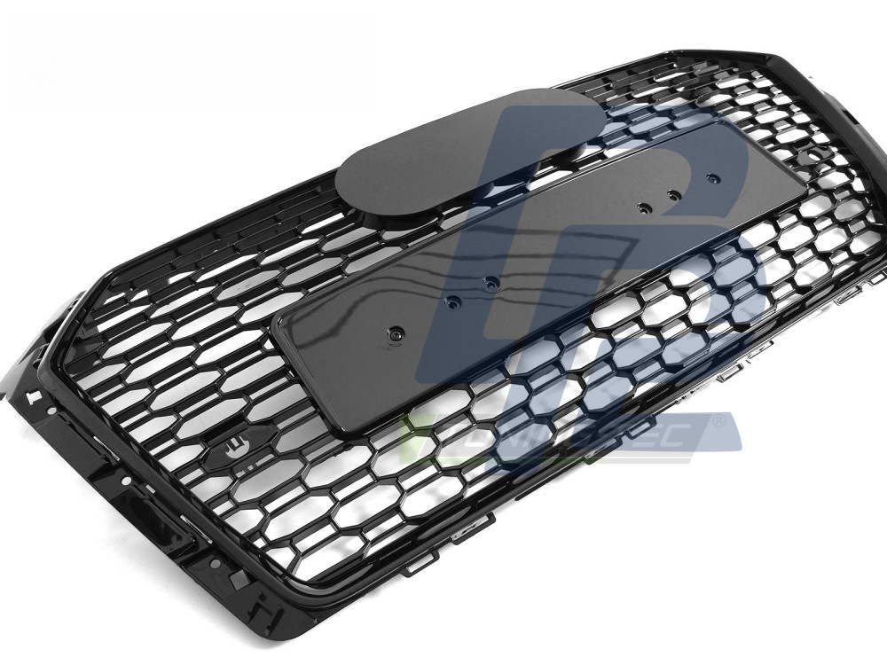 Grille Sport Gloss Black PDC for Audi A4 B9 2015–2019 - 4