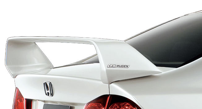 HONDA CIVIC 4D/HYBRID 05+ MUGEN LOOK ABS REAR SPOILER [SIX]