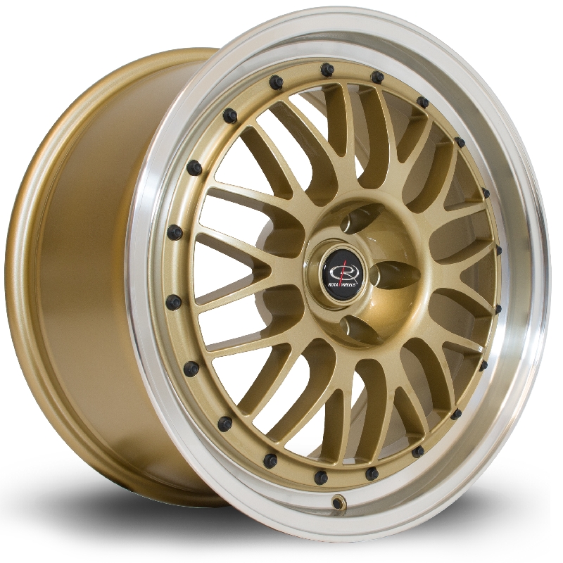 ROTA MC3 18 INCH 9J 5X112 ET45 RLGOLD
