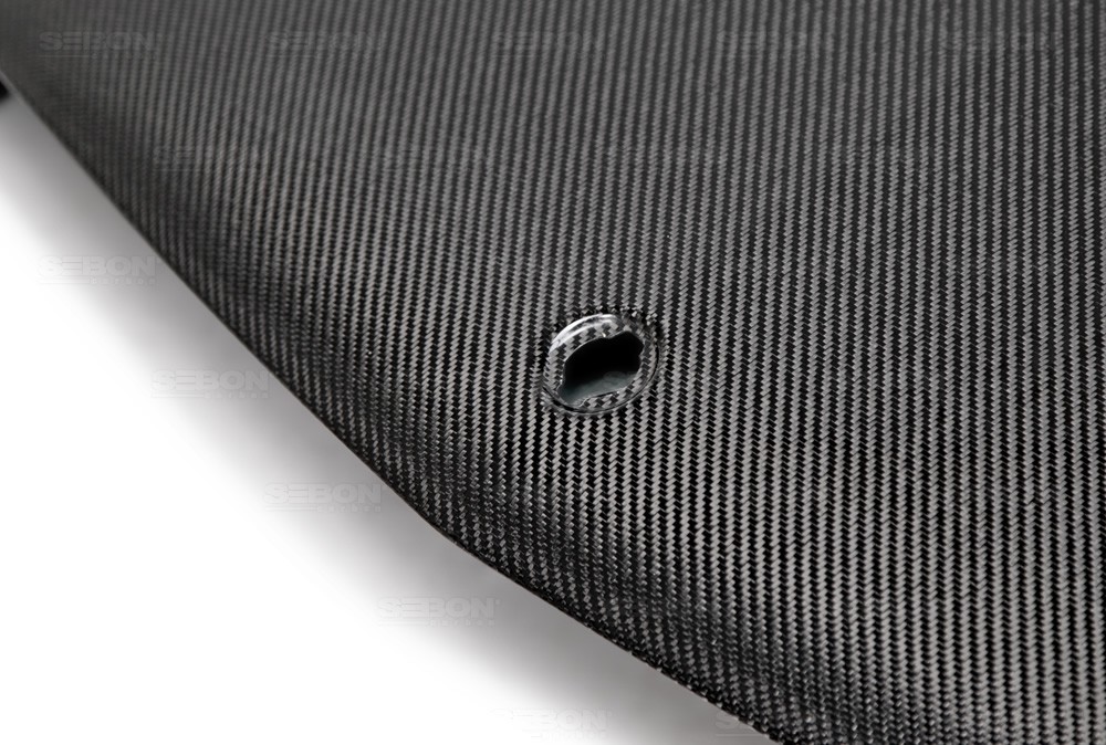 MERCEDES C-CLASS 12-13 SEIBON OEM CARBON HOOD - 3