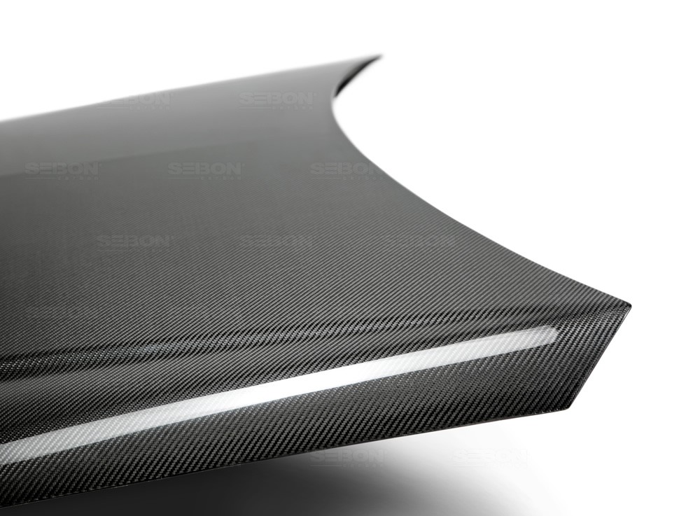 MERCEDES C-CLASS 12-13 SEIBON OEM CARBON HOOD - 5
