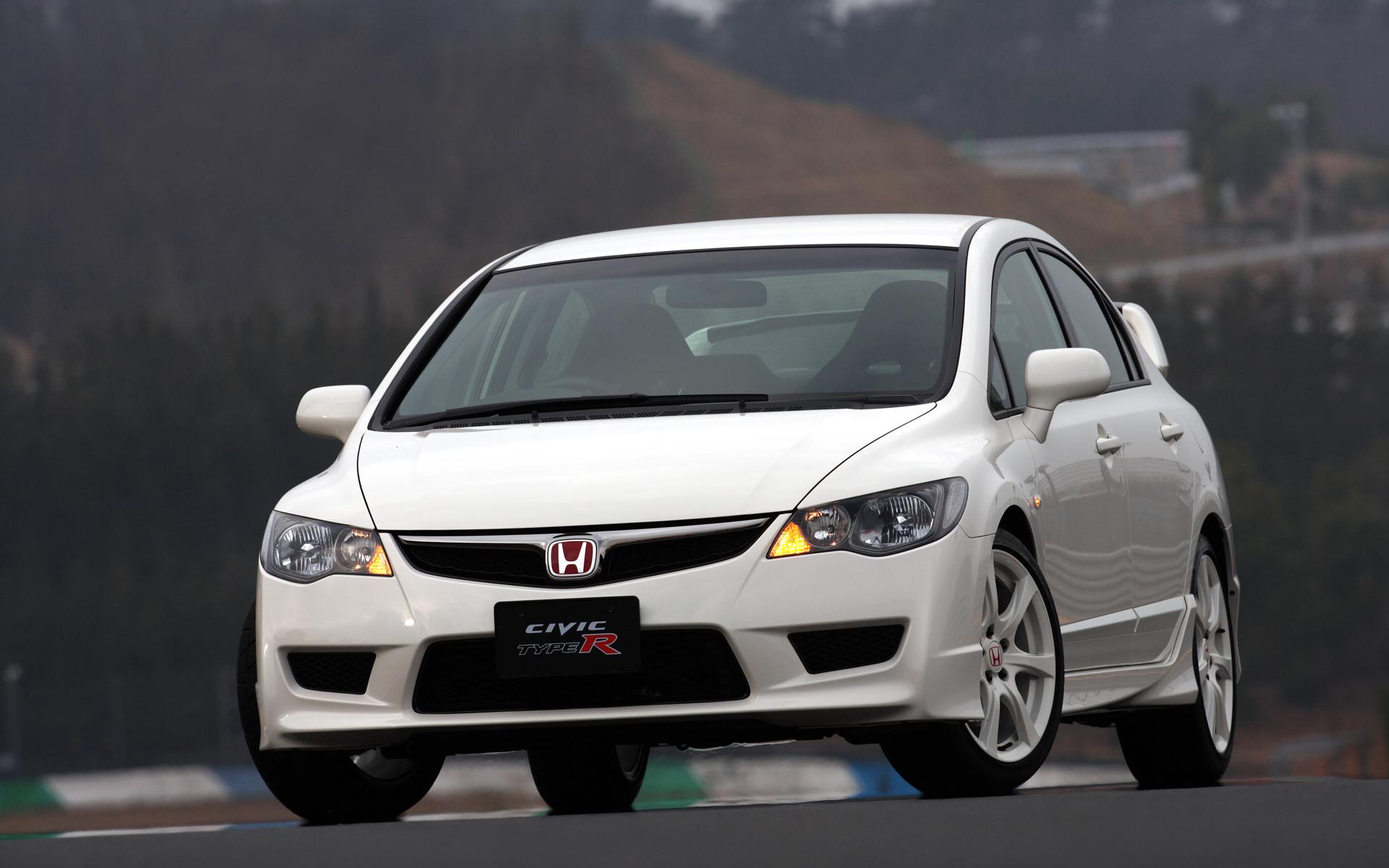 HONDA CIVIC 4D/HYBRID 05+ TYPE R LOOK PU FRONT BUMPER [SIX] - 2