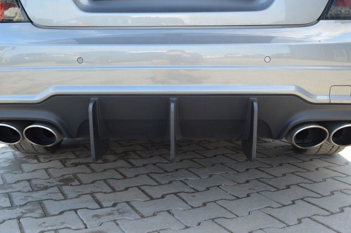 Rear Diffuser V.1 Mercedes C W204 Amg-line (Facelift) - 2
