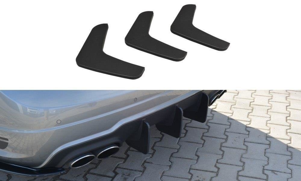 Rear Diffuser V.1 Mercedes C W204 Amg-line (Facelift)