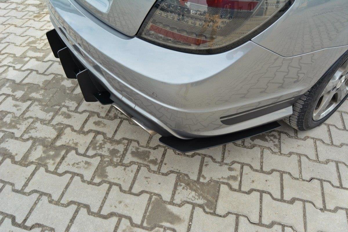 Rear Diffuser & Rear Side Splitters Mercedes-Benz C Sedan / Estate AMG-Line W204 / S204 - 3
