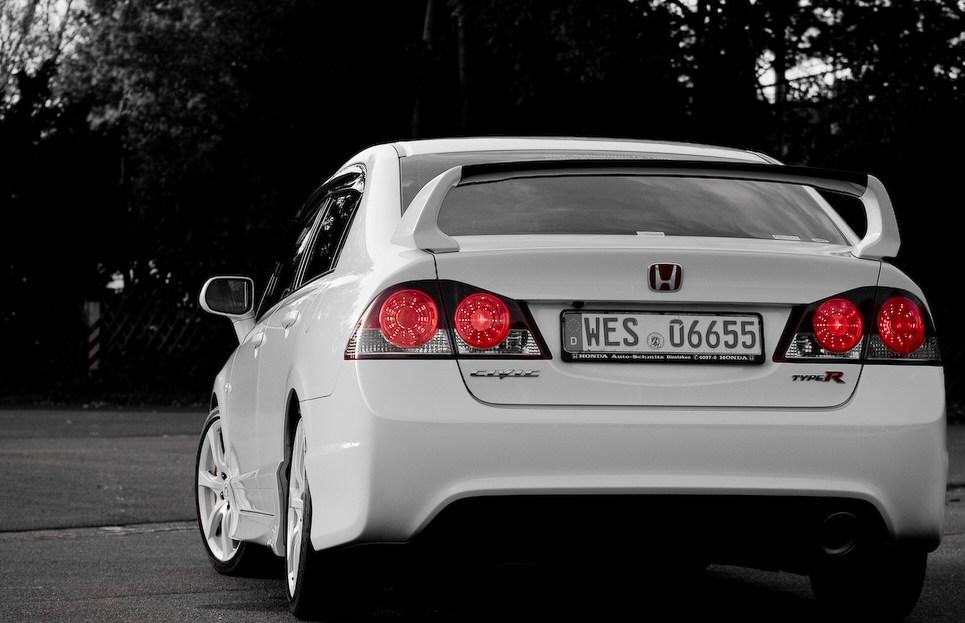 HONDA CIVIC 4D/HYBRID 05+ TYPER LOOK 5-PIECE PU BODYKIT[SIX] - 2