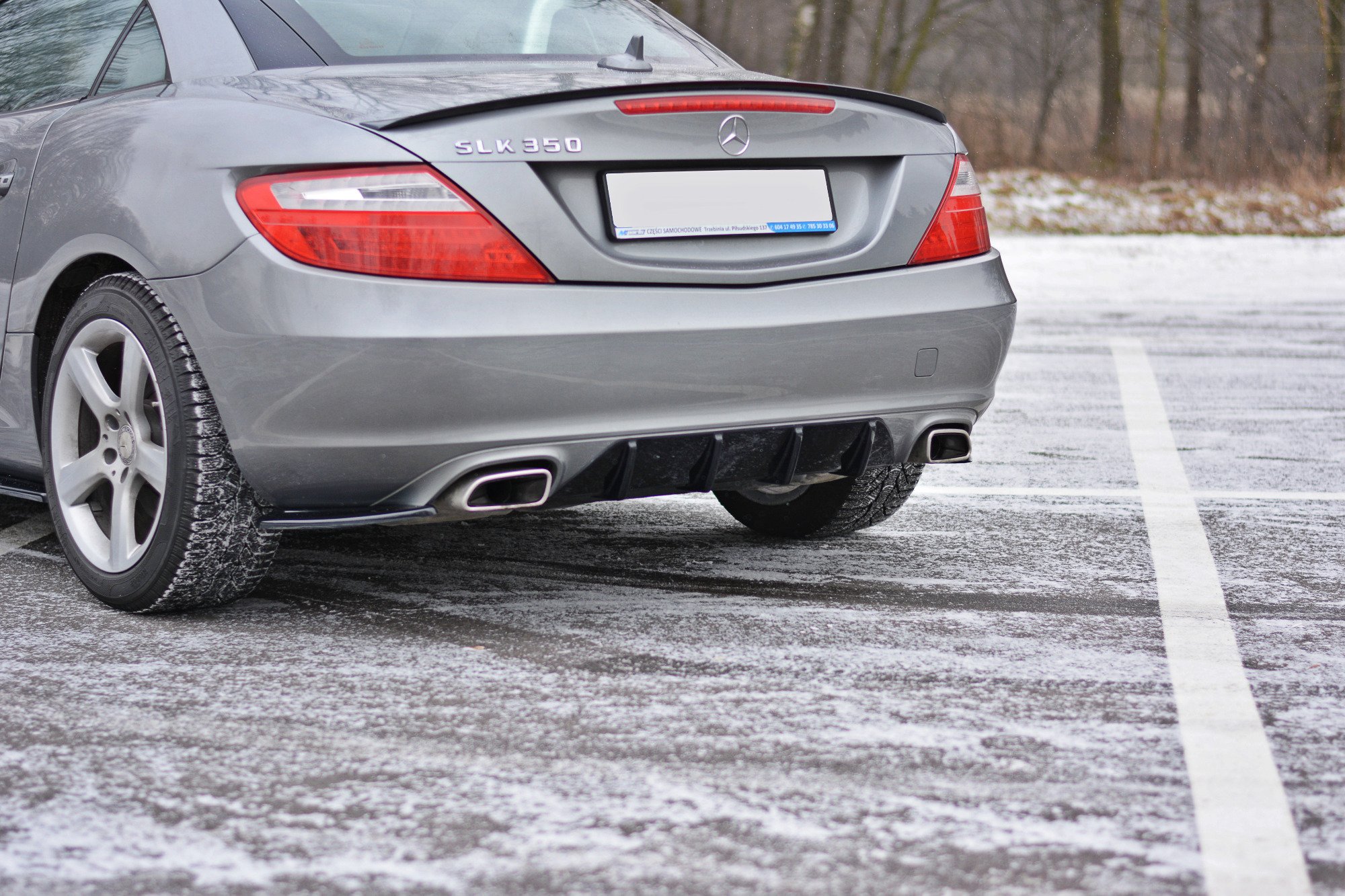 Rear Diffuser Mercedes-Benz SLK R172 Standard (2011-2015) - 2