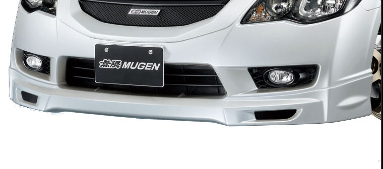HONDA CIVIC 4D/HYBRID 09+ MUGEN LOOK ABS FRONT LIP [SIX] - 4
