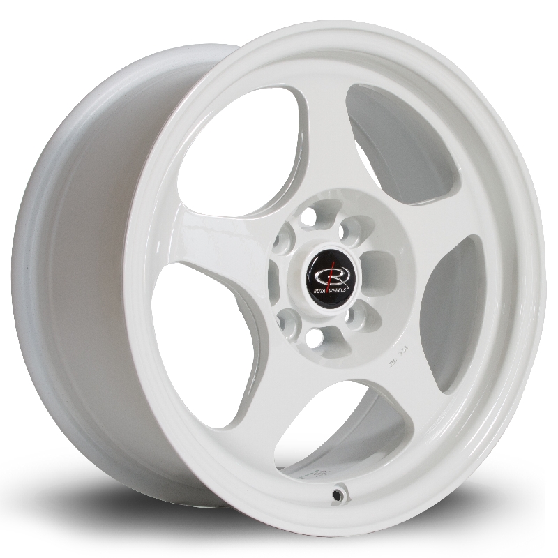 ROTA SLIPSTREAM 15 INCH 7J 4X100 ET28 WHITE