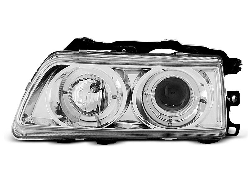 HEADLIGHTS HONDA CRX 90-02.92 ANGEL EYES CHROME