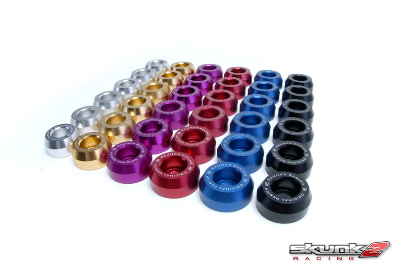 HONDA CIVIC 88-00/INTEGRA 94-01 SKUNK2 LCA BOLT KIT RED - 3