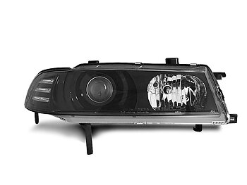 HEADLIGHTS HONDA PRELUDE 02.92-01.97 ANGEL EYES BLACK