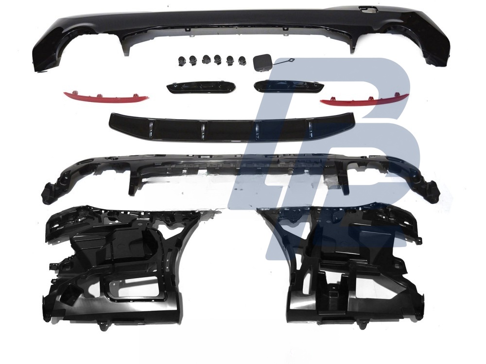 Sport Rear Bumper 440I -[]--[]- PDC for BMW G22 G23 2020–2024 - 5
