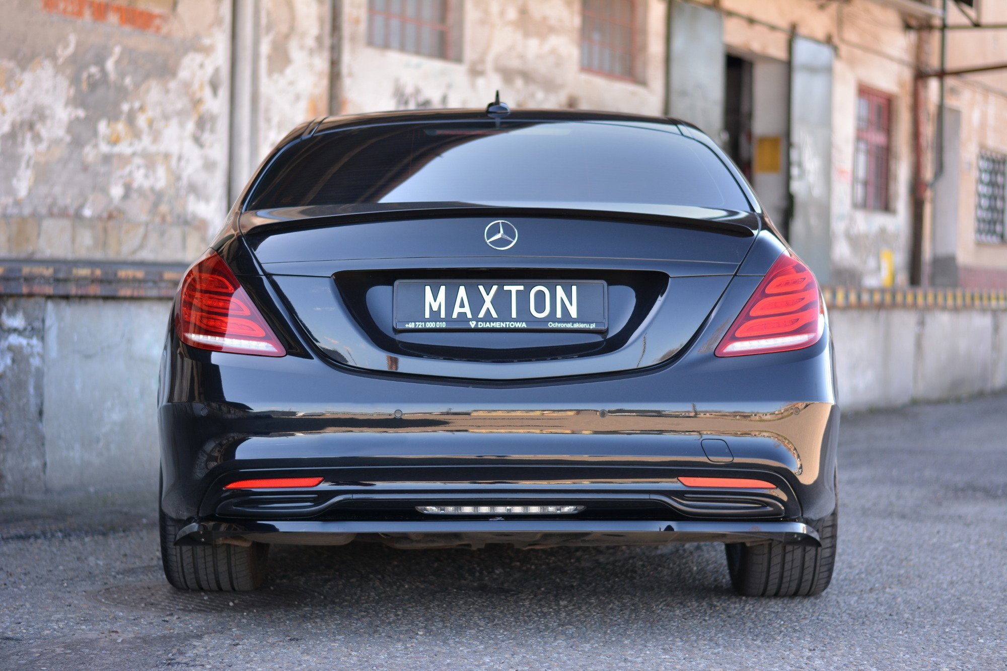 Spoiler Extension CAP Mercedes S-class W222 (2013-2017) - 2