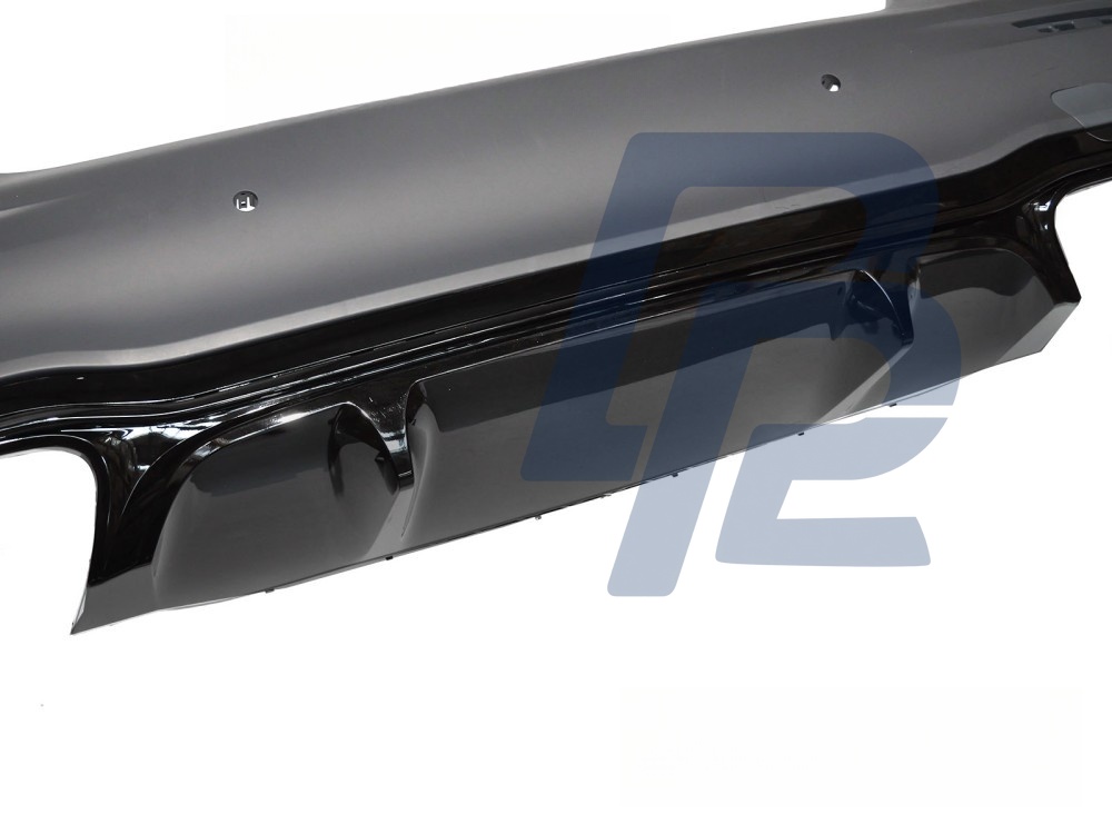 Sport Rear Bumper with PDC Black for Mercedes W213 4D 2020–2023 - 6
