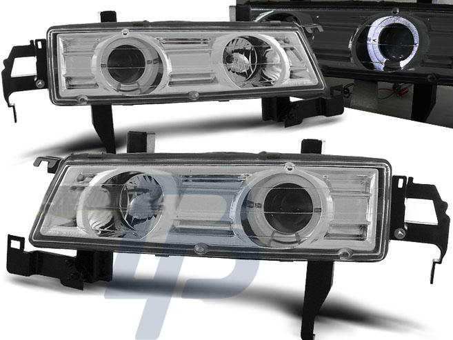 HEADLIGHTS HONDA PRELUDE 02.92 - 01.97 ANGEL EYES CHROME - 2