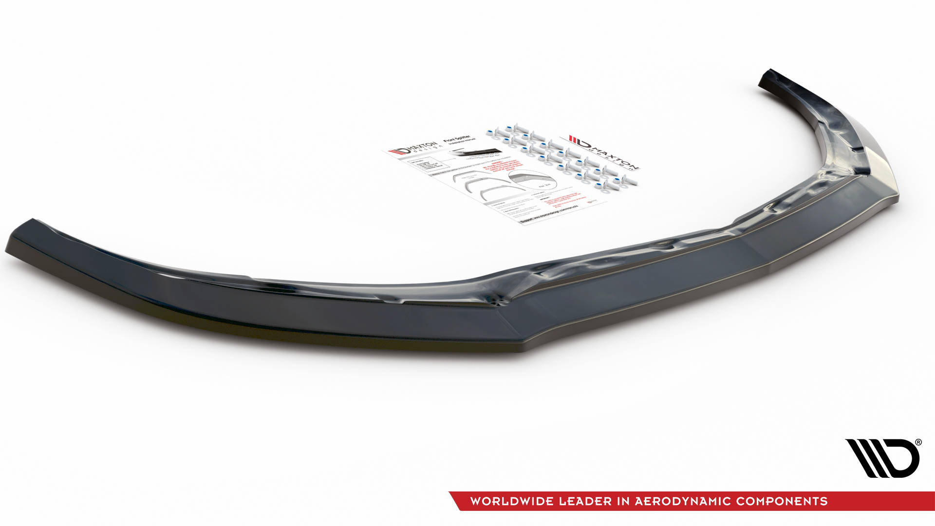 Front Splitter V.3 Mercedes-AMG C63 Coupe AMG Aero Pack C205 Facelift - 4