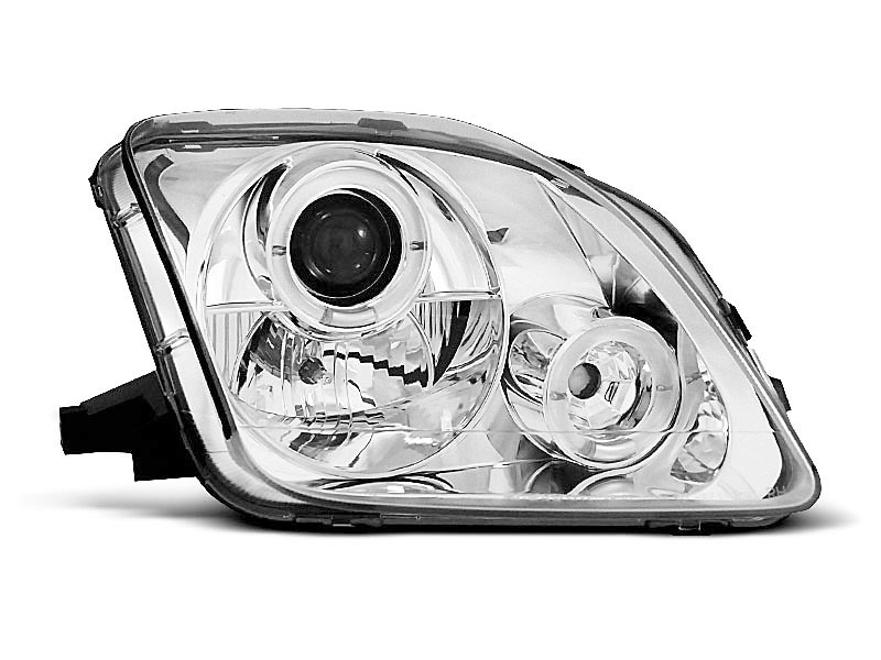 HEADLIGHTS HONDA PRELUDE 02.97-01 ANGEL EYES CHROME