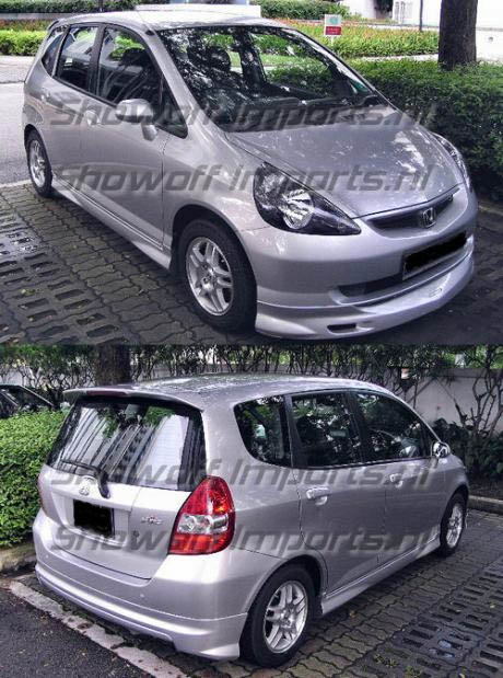 HONDA JAZZ 02-06 MUGEN LOOK FULL ABS BODYKIT [SIX]