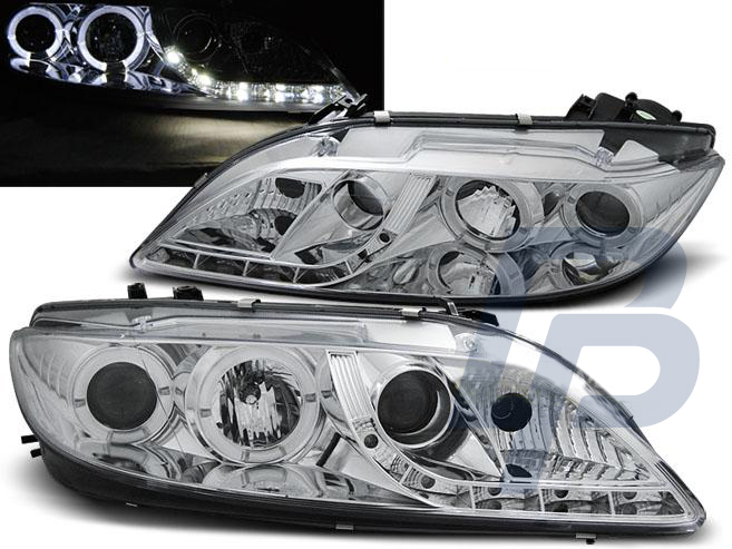 HEADLIGHTS MAZDA 6 08.02-08.07 DAYLIGHT CHROME - 2