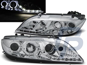 HEADLIGHTS MAZDA 6 08.02-08.07 DAYLIGHT CHROME