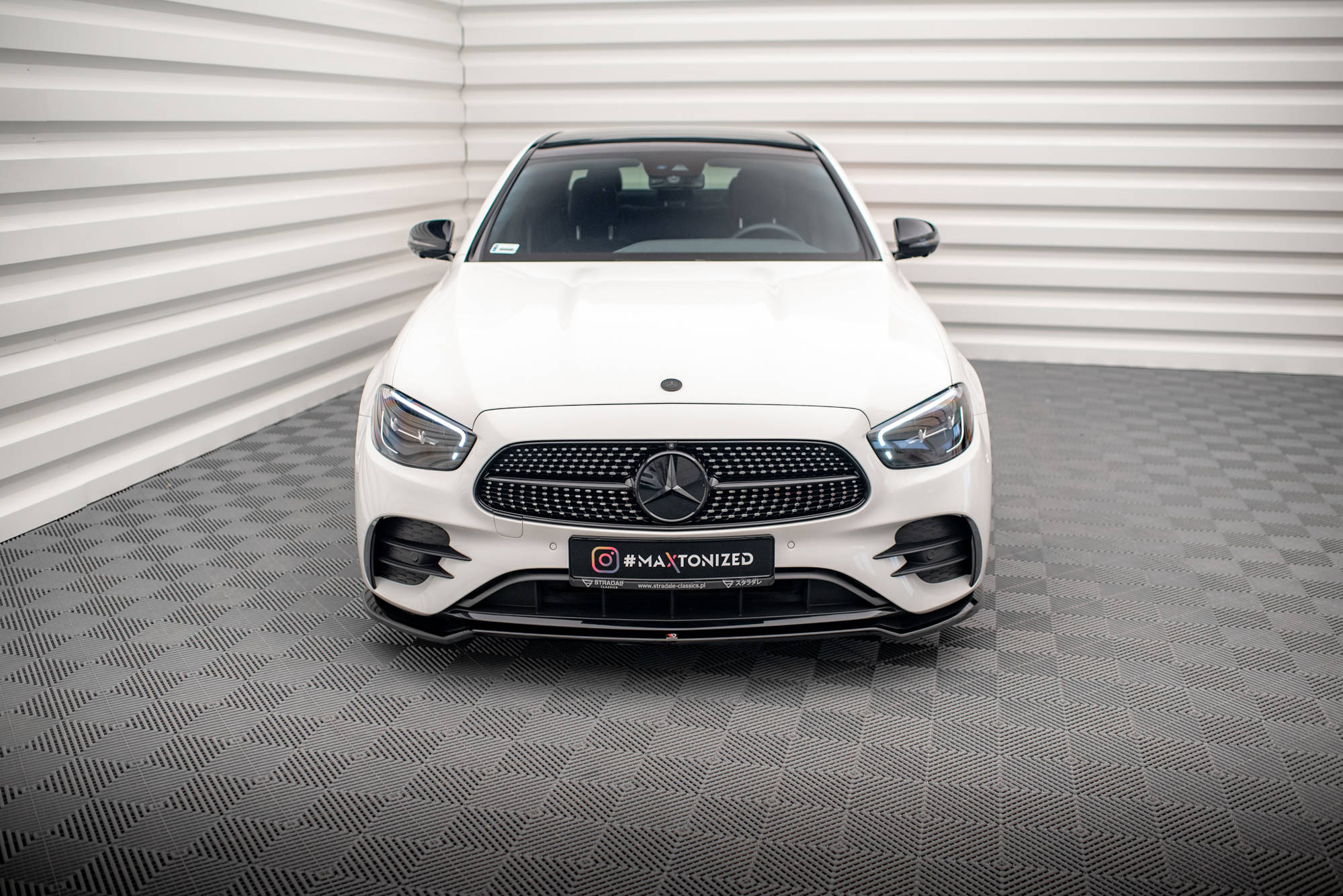 Front Splitter V.1 Mercedes E AMG Line W213 Facelift - 2