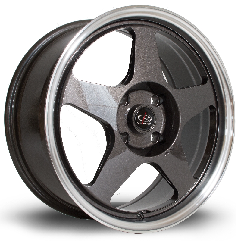 ROTA SLIPSTREAM 17 INCH 7.5J 5X114 ET45 RLGUNMETAL
