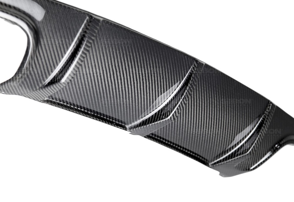 MERCEDES C-CLASS 07-10 SEIBON CARBON REAR DIFFUSER - 2