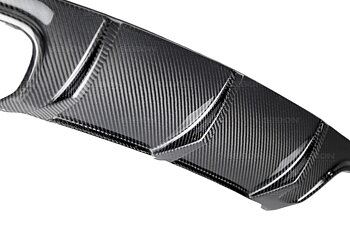 MERCEDES C-CLASS 07-10 SEIBON CARBON REAR DIFFUSER