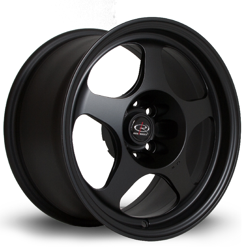 ROTA SLIPSTREAM 15 INCH 8J 4X108 ET25 FBLACK