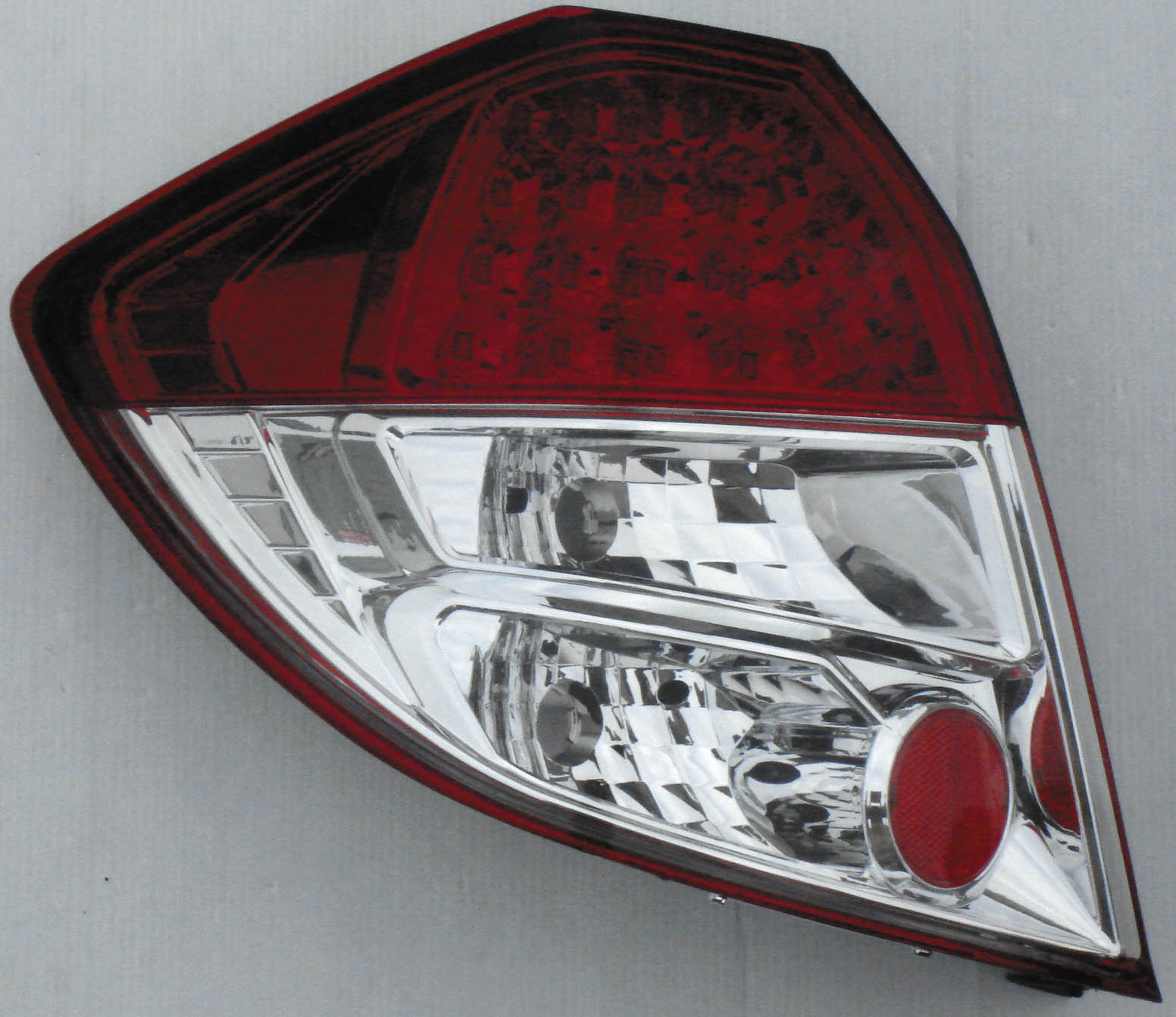 HONDA JAZZ 08+ LED BAKLAMPOR RÖDA/KLARA V1