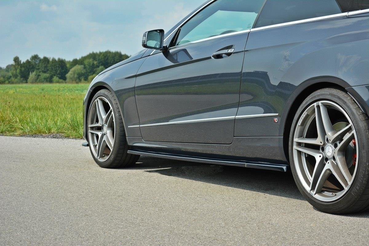 Side Skirts Diffusers Mercedes - Benz E Coupe / Cabrio C207 Facelift / A207 Facelit - 3
