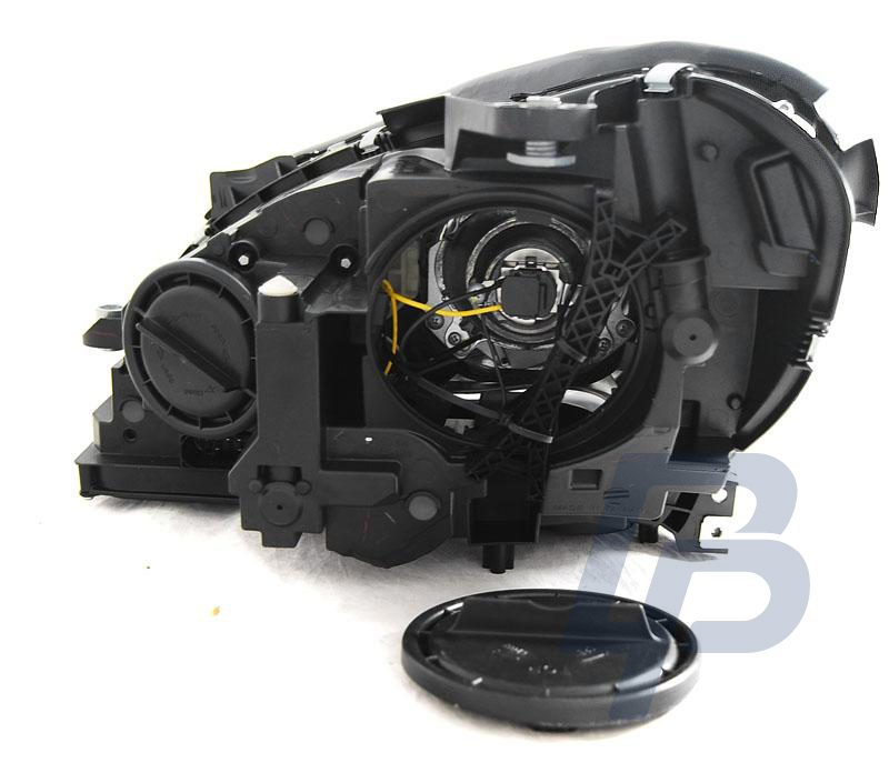 HEADLIGHTS MERCEDES W204 11- BLACK - 2