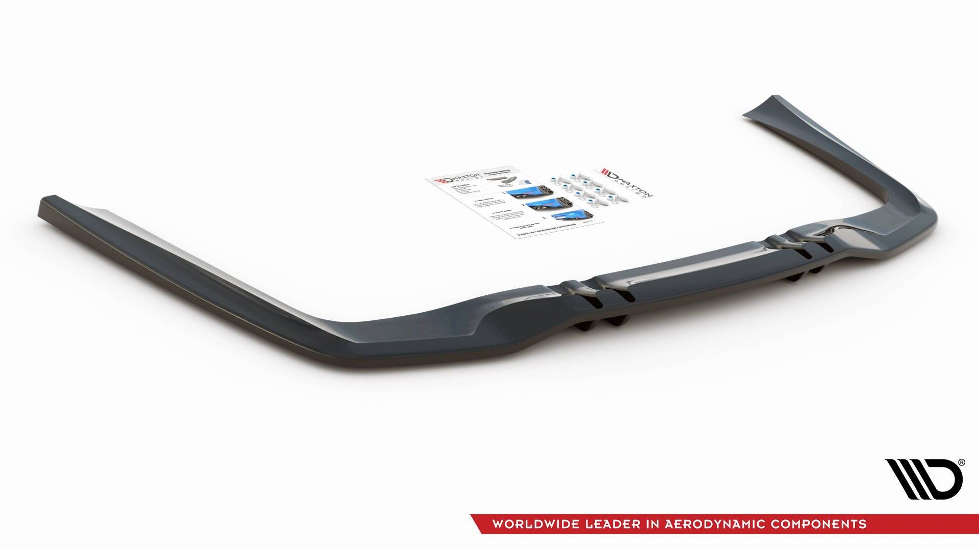 Central Rear Splitter (Vertical Bars) Mercedes-AMG 53 4 Door Coupe - 5