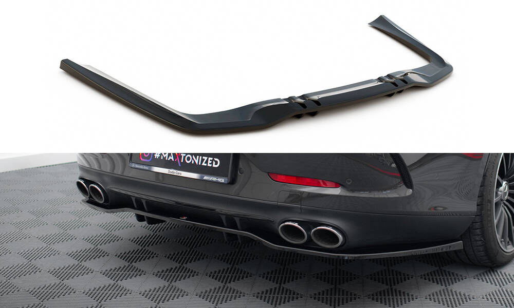 Central Rear Splitter (Vertical Bars) Mercedes-AMG 53 4 Door Coupe