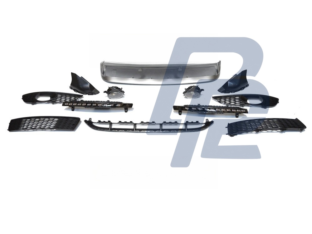 Sport Front Bumper S Style PDC for Audi Q7 2005–2015 - 2