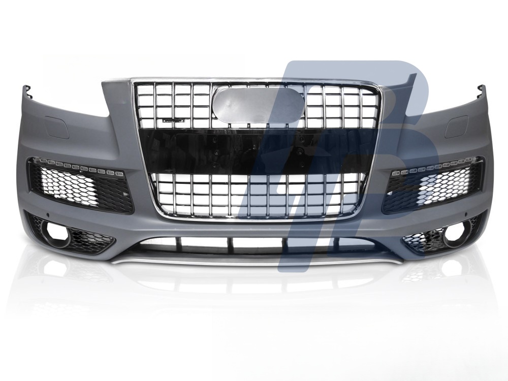 Sport Front Bumper S Style PDC for Audi Q7 2005–2015 - 4